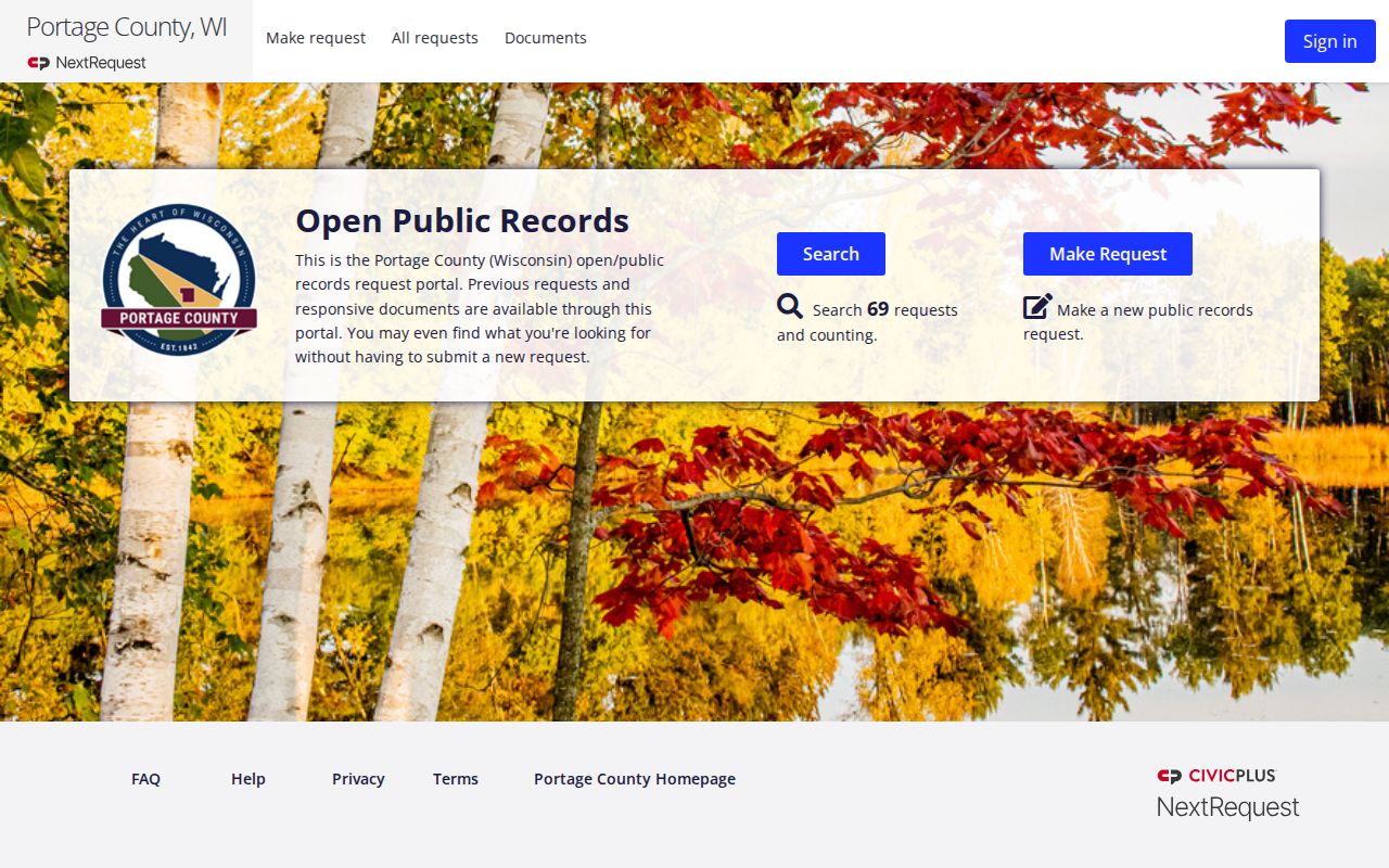 Stevens Point residents directory Portage County records request