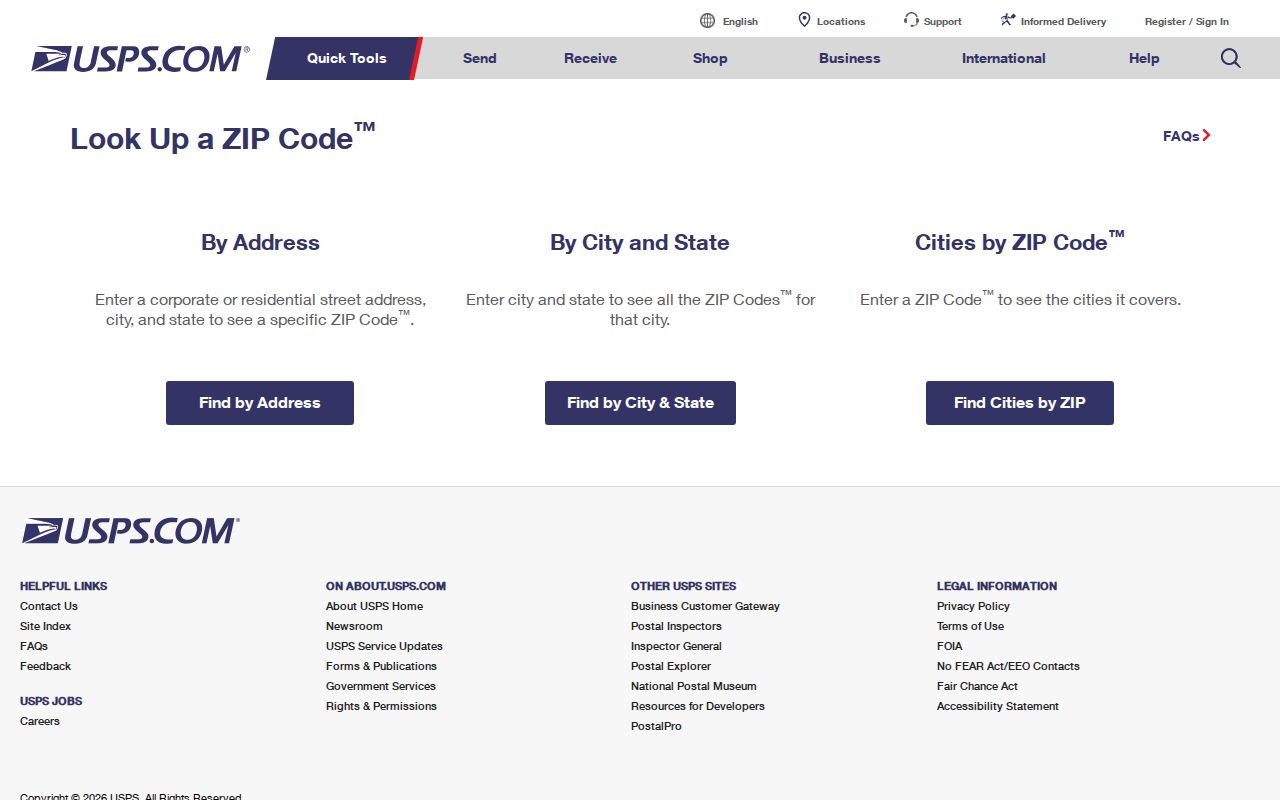 USPS ZIP Code Lookup used to validate a Stevens Point mailing address